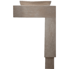 Devia Cream Marble Basin