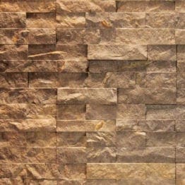 Interlocking Riven Marble Hazel Nut