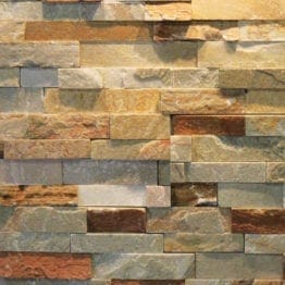 Interlocking Riven Quartzite Mountain Mist