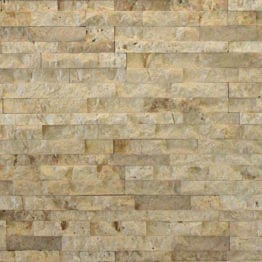Interlocking Riven Travertine Classico