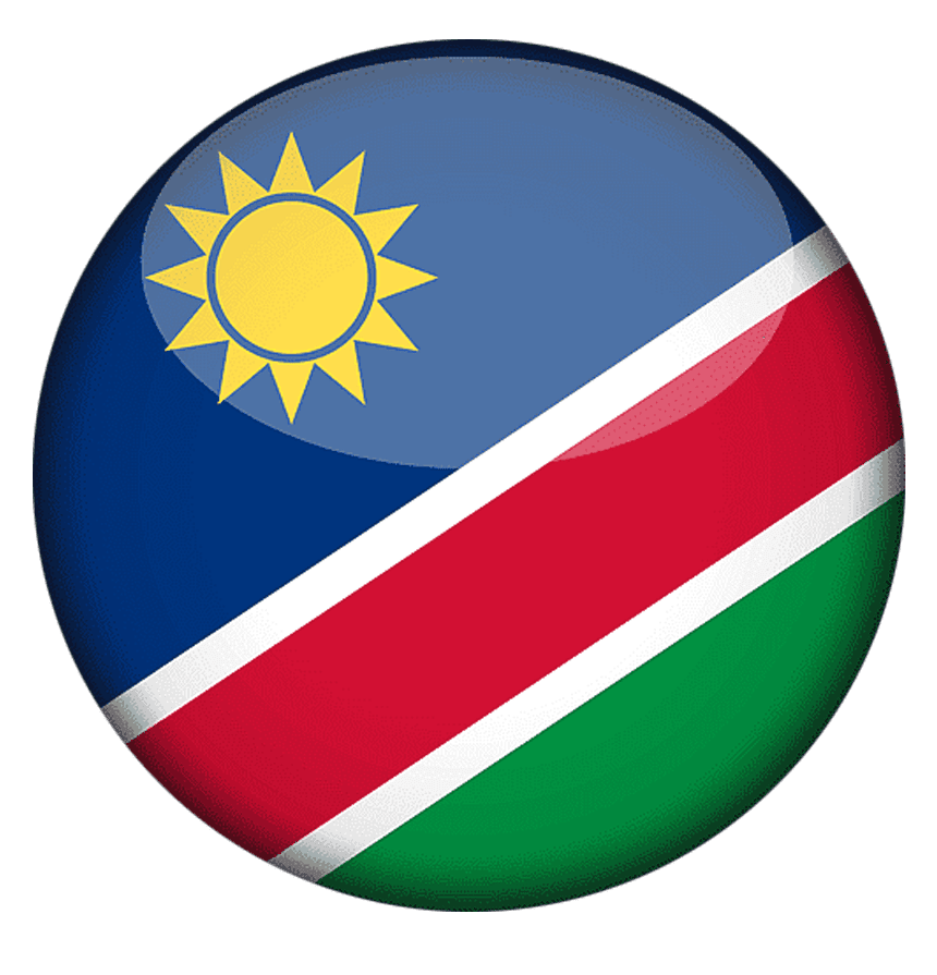 This image has an empty alt attribute; its file name is Namibian-Flag.png